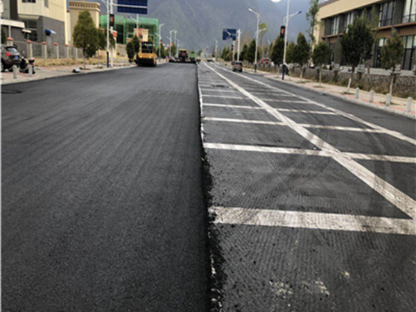 新昌半刚性基层道路施工